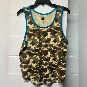 BDG. Shirt Women's Medium Camouflage Casual Tank